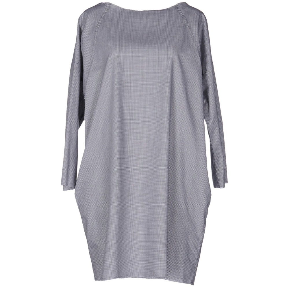 DOUUOD Cotton Checkered simple dress